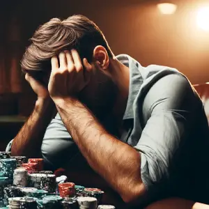 Desperate Poker Player